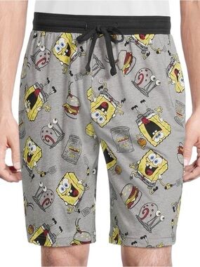 SpongeBob Squarepants Gray pj bottoms